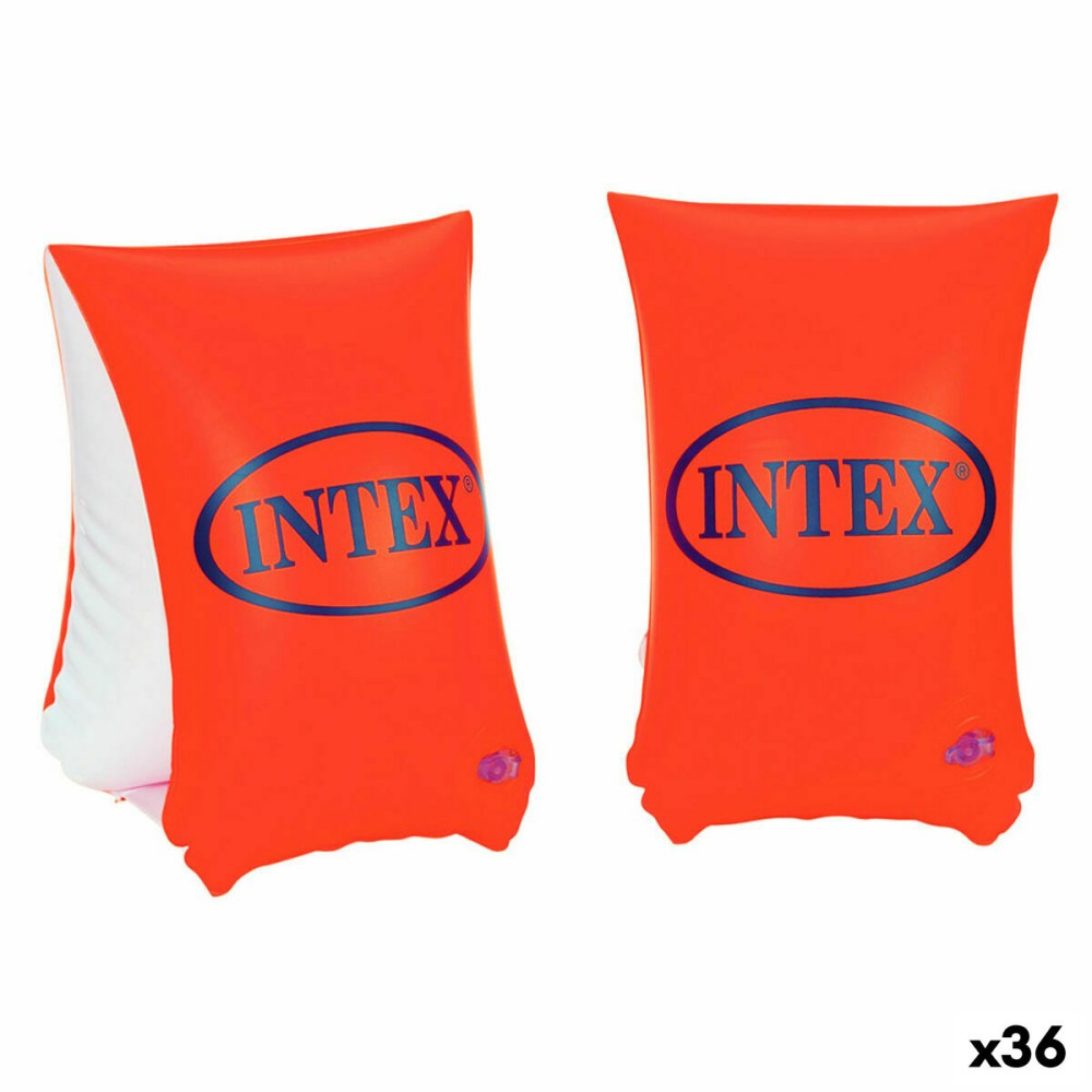 Manicotti Intex Neon Rosso 30 x 15 cm (36 Unità)    