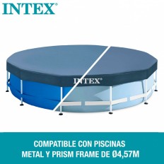 Copertura per piscina Intex 28032 Ø 457 cm 457 x 25 x 457 cm    