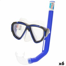 Occhialini da Snorkeling e Boccaglio Colorbaby Aqua Sport Adulti (6 Unità)    