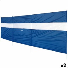 Tenda da Spiaggia Aktive Poliestere 440 x 130 x 1,9 cm    