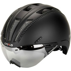 Casco da Ciclismo per Adulti Casco ROADSTER+ Nero opaco S 50-54 cm    