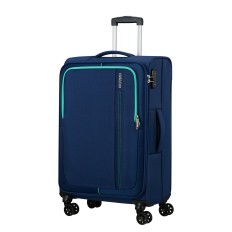 Bagaglio a Mano American Tourister 146675-6636 Azzurro 61 L 68 x 43 x 25 cm    