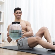 Kettlebell ad Acqua per Allenamento Fitness con Manuale per gli Esercizi Fibell InnovaGoods    