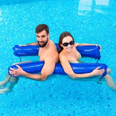 Amaca Galleggiante Doppia da Piscina Twolok InnovaGoods    