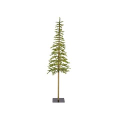 Albero di Natale Everlands Verde PVC Metallo polistirene Abete Ø 41 x 180 cm MicroLED    