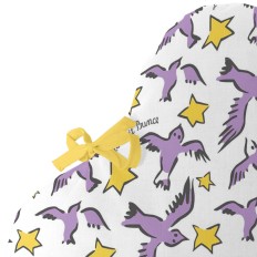 Paracolpi per culla HappyFriday Le Petit Prince Ses amis Multicolore 60 x 40 cm    