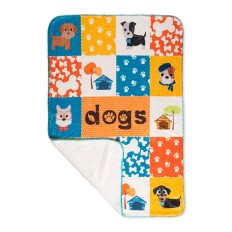 Coperta HappyFriday Mr Fox Dogs Multicolore Microfibra 110 x 140 cm (Cane)    