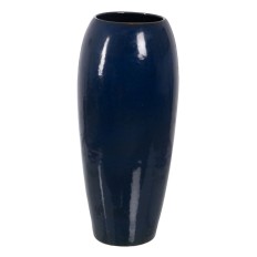 Vaso Azzurro Ceramica 35 x 35 x 81 cm    