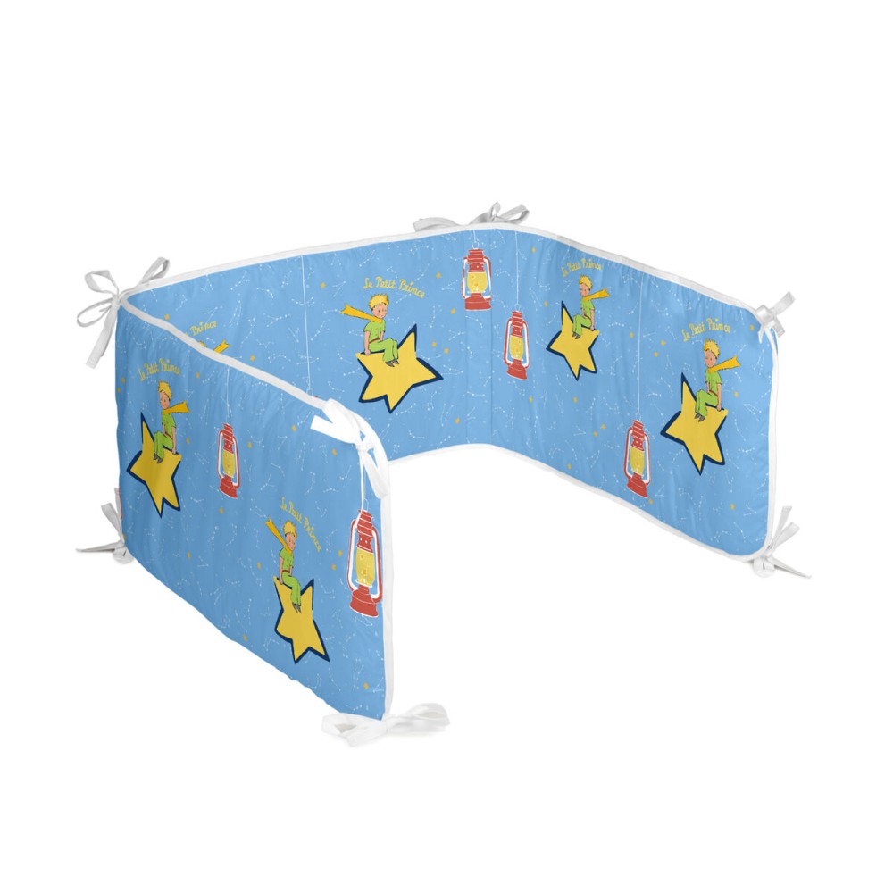 Paracolpi per culla HappyFriday Le petit Prince La nuit  Multicolore 210 x 40 cm    