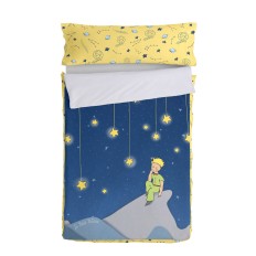 Copripiumone a sacco con Piumone HappyFriday Le Petit Prince La Nuit Multicolore 105 x 200 cm    