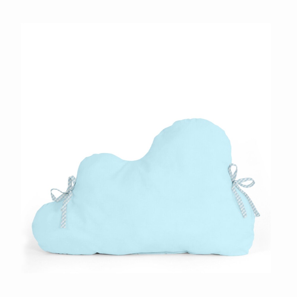 Paracolpi per culla HappyFriday Basic Kids Cloud Azzurro 60 x 40 cm    