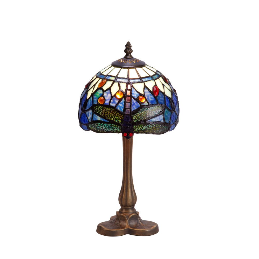 Lampada da tavolo Viro Belle Epoque Azzurro Zinco 60 W 20 x 37 x 20 cm    