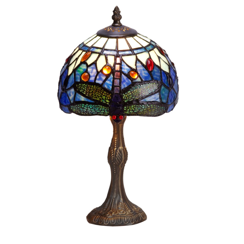 Lampada da tavolo Viro Belle Epoque Azzurro Zinco 60 W 20 x 37 x 20 cm    