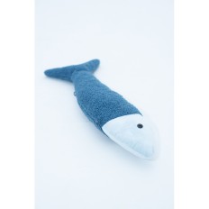 Peluche Crochetts OCÉANO Blu scuro Pesci 11 x 6 x 46 cm 9 x 5 x 38 cm 2 Pezzi    