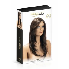 Parrucca World Wigs Marrone    