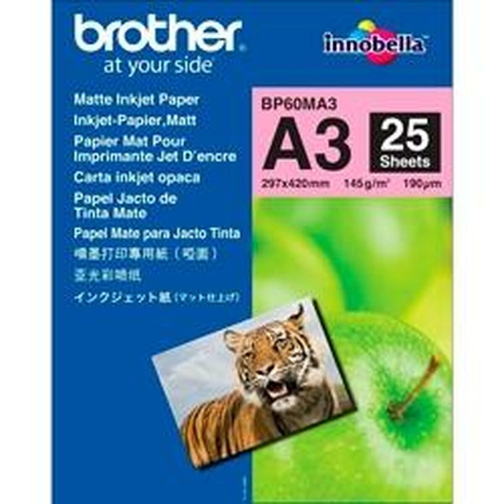 Stampante Brother BP60MA3 Inkjet Paper A3 25 Fogli (25 Unità)    