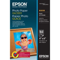 Carta Fotografica Lucida Epson C13S042547 Brillo (10 x 15 cm)    