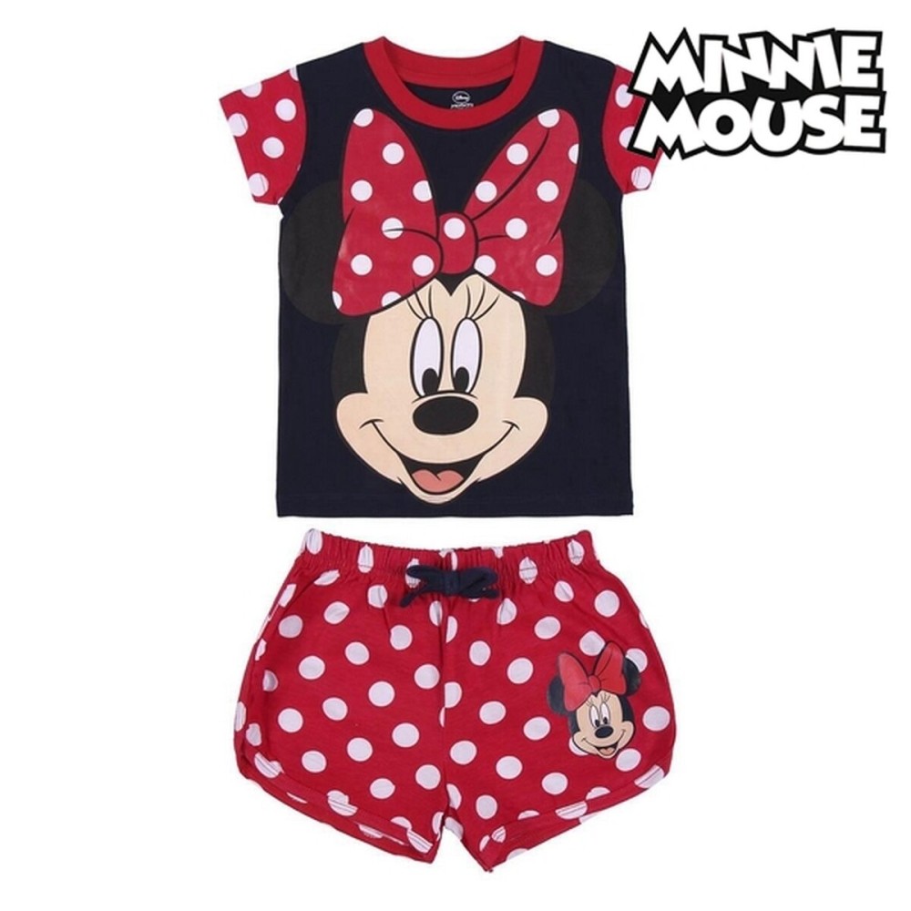 Pigiama Per bambini Minnie Mouse Rosso Taglia  3 anni 