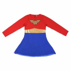 Vestito Wonder Woman Rosso Taglia  10 anni 