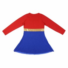 Vestito Wonder Woman Rosso Taglia  10 anni 