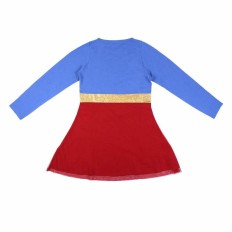 Vestito Superman Azzurro Rosso Taglia  12 anni 