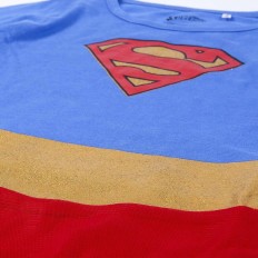 Vestito Superman Azzurro Rosso Taglia  12 anni 