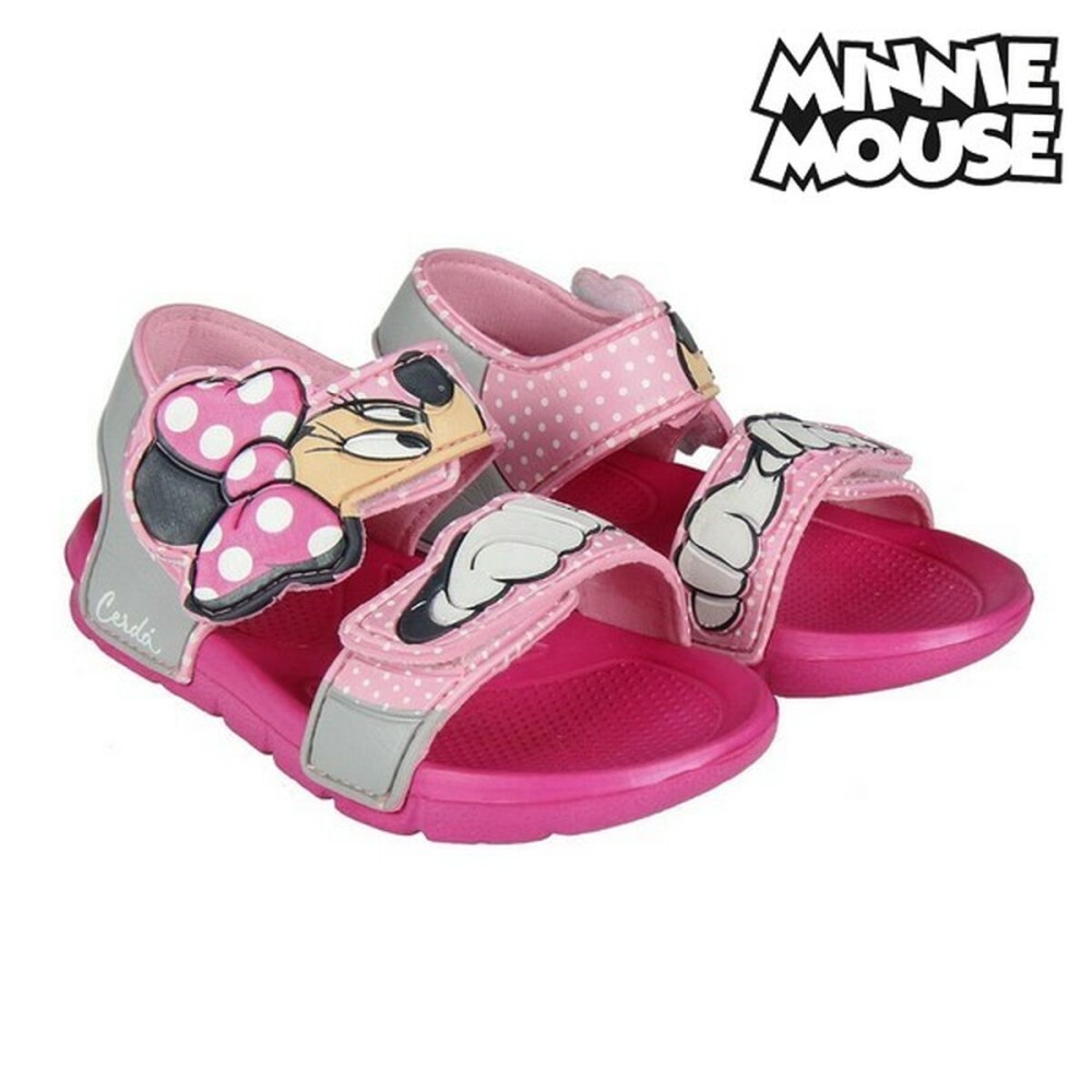 Sandali da Spiaggia Minnie Mouse Rosa Taglia Calzatura  30-31 