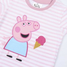 Maglia a Maniche Corte per Bambini Peppa Pig Rosa Taglia  6 anni 