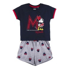 Pigiama Estivo Minnie Mouse Blu scuro Grigio Taglia  8 anni 