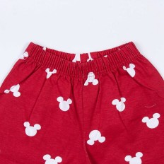 Pigiama Estivo Mickey Mouse Rosso Grigio Taglia  8 anni 