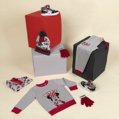 Stivali Casual per Bambini Minnie Mouse Nero Taglia Calzatura  33 