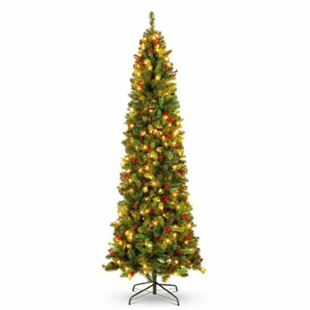 Albero di Natale DKD Home Decor Verde Metallo Polietilene 70 x 70 x 210 cm    