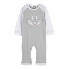 Tutina a Maniche Lunghe per Bambini Looney Tunes Grigio Taglia  Taglia - 18 Mesi 