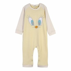 Tutina a Maniche Lunghe per Bambini Looney Tunes Grigio Giallo Taglia  Taglia - 24 Mesi 