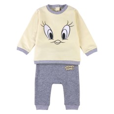 Tuta da Bambini Looney Tunes Giallo Taglia  1 Mese 