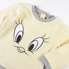 Tuta da Bambini Looney Tunes Giallo Taglia  1 Mese 