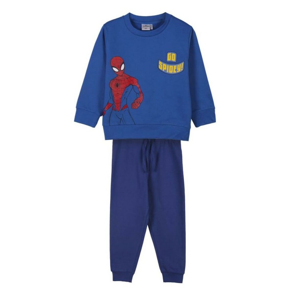 Tuta da Bambini Spider-Man Azzurro Taglia  6 anni 