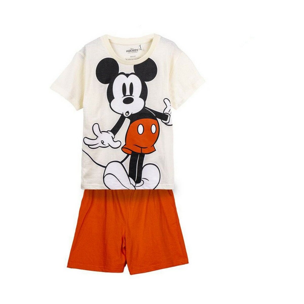 Pigiama Per bambini Mickey Mouse Beige Taglia  3 anni 