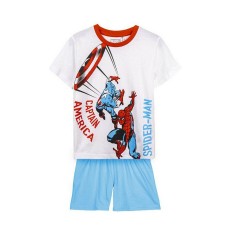 Pigiama Per bambini The Avengers Grigio Azzurro Bianco Taglia  6 anni 