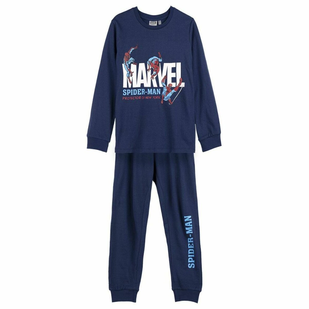 Pigiama Per bambini Spider-Man Blu scuro Taglia  6 anni 