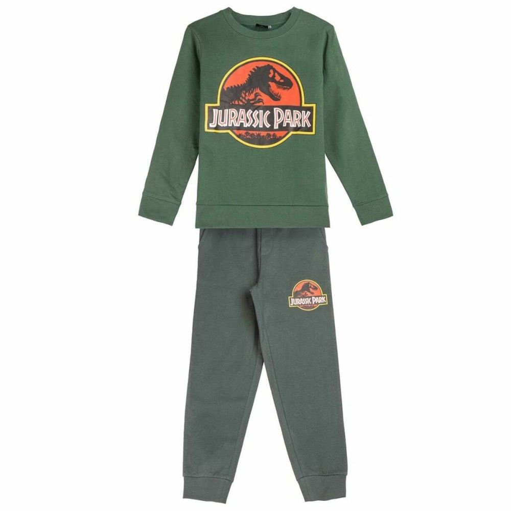 Tuta da Bambini Jurassic Park Verde scuro Taglia  5 anni 