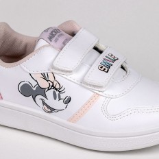 Scarpe Sportive per Bambini Minnie Mouse Velcro Bianco Taglia Calzatura  29 