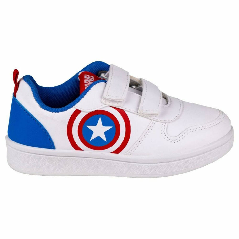 Scarpe Sportive per Bambini The Avengers Velcro Bianco Taglia Calzatura  31 