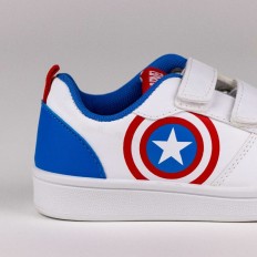 Scarpe Sportive per Bambini The Avengers Velcro Bianco Taglia Calzatura  31 