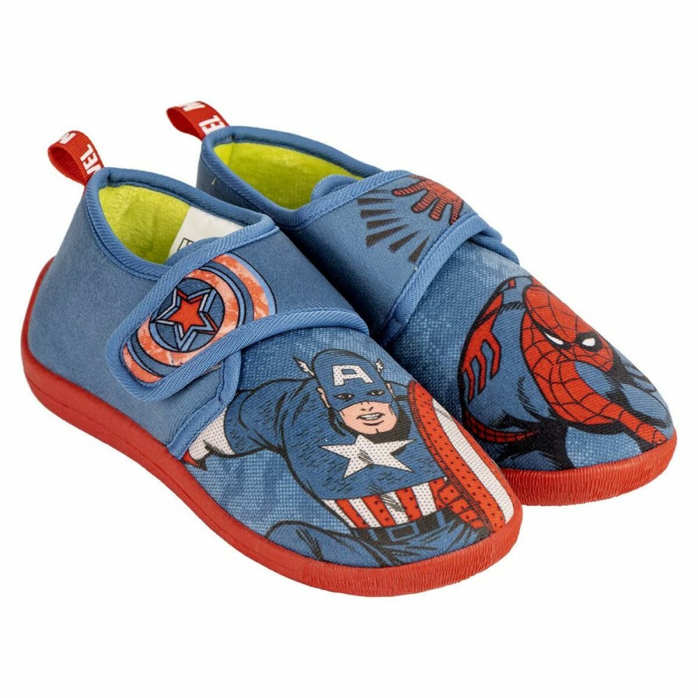 Ciabatte da casa Marvel Velcro Blu scuro Taglia Calzatura  28-29 