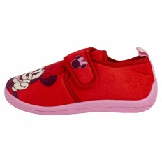 Ciabatte da casa Minnie Mouse Rosso Velcro Taglia Calzatura  34-35 