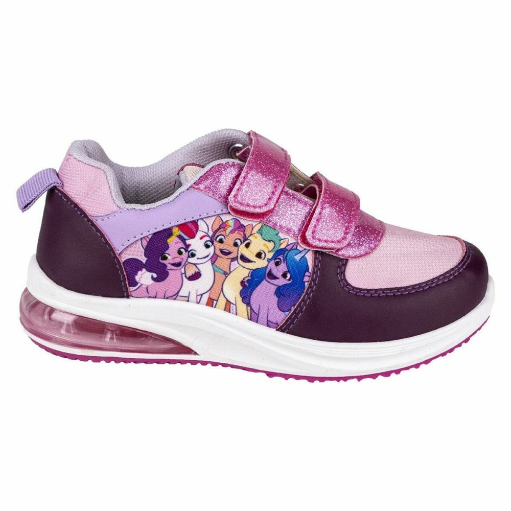 Scarpe Sportive con LED My Little Pony Velcro Rosa Taglia Calzatura  28 