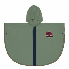 K-Way Impermeabile con Cappuccio Jurassic Park Verde Taglia  3-4 Anni 