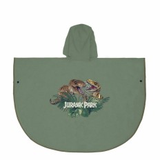 K-Way Impermeabile con Cappuccio Jurassic Park Verde Taglia  3-4 Anni 