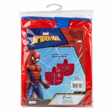 K-Way Impermeabile con Cappuccio Spider-Man Rosso Taglia  3-4 Anni 